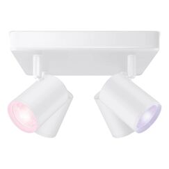WiZ IMAGEO 4 x einstellbarer Spot Quadratische Platte