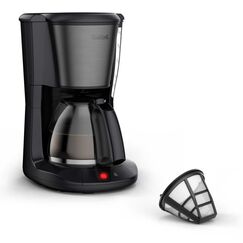 Tefal Subito , Filterkaffeemaschine, Optionale Warmhaltefunktion, Permanenter Filter, Schwarz / Dunkelgrau
