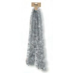 Inge‘s Christmas Decor 700000565 Christbaumschmuck Tannengirlande Kunststoff Silber