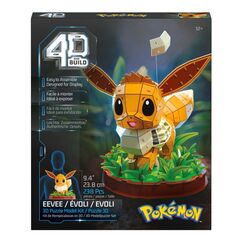 4D Build - Pokémon Evoli - detailreiches 3D-Puzzle