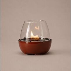 Tenderflame Tulip 18 Drinnen Freistehende Feuerstelle Tenderfuel Bernstein