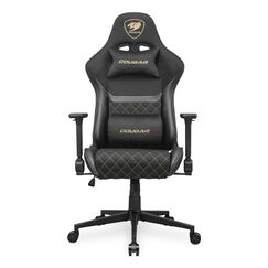 COUGAR Gaming-Stuhl Armor One V2 Gold F, PVC/Stoff, Schwarz