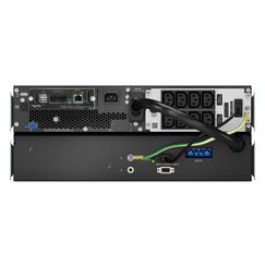 APC Smart-UPS On-Line, 1500VA, Lithium-Ionen, Rackmontage 4HE, 230V, 8x C13 IEC-Ausgänge, Netzkarte, SmartSlot, verlängerte Laufzeit, Rack-Einbausatz