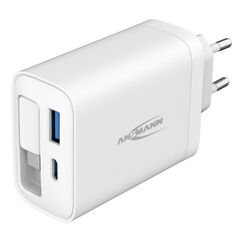 Ansmann 1001-0186 Ladegerät für Mobilgeräte Tablets, Smartphone Weiß AC Schnellladung Drinnen