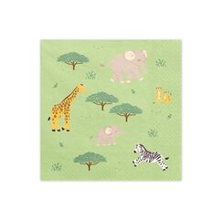 PartyDeco SP33-116 Papierserviette Papier Mehrfarbig 12 Stück(e)