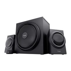 Trust Yuri Lautsprecherset 60 W Universal Schwarz 2.1 Kanäle 1-Weg 15 W