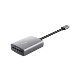 Trust 24136 Kartenleser USB 3.2 Gen 1 (3.1 Gen 1) Type-C Aluminium
