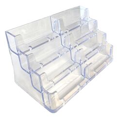 Exacompta 71258D Visitenkartenhalter Polystyrol (PS) Transparent