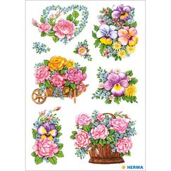 HERMA 3354 Dekorativer Aufkleber Papier Mehrfarbig Permanent 24 Stück(e)
