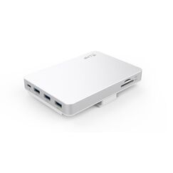 LMP 23790 Speicherlaufwerk-Docking-Station USB 3.2 Gen 2 (3.1 Gen 2) Type-C Weiß, Silber