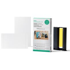 Cricut StickerPix Print + Cut Sticker Sheets, Photo Paper & Ink Cartridge Set