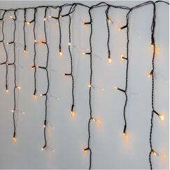 Star Trading LED Icicle Vorhang 240 Leichte Dekorationskette 240 Glühbirne(n) 3,07 W