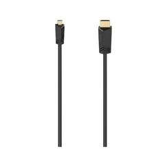 Hama 00074259 HDMI-Kabel 2 m HDMI Typ A (Standard) HDMI Typ D (Mikrofon) Schwarz