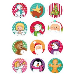 HERMA Sticker Weihnachtssymbole, Stone