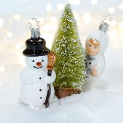Inge‘s Christmas Decor 10053U010 Christbaumschmuck Spezifisches Weihnachtsornament Mehrfarbig 1 Stück(e)