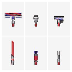 Dyson V12 Origin 2-in-1-Stabstaubsauger Batterie Trocken HEPA Beutellos Nickel