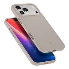 Spigen Silicone Fit (MagFit) Handy-Schutzhülle 16 cm (6.3") Cover Steinfarbe