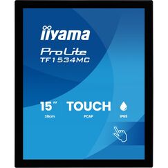 iiyama ProLite TF1534MC-B8X Computerbildschirm 38,1 cm (15") 1024 x 768 Pixel XGA LED Touchscreen Schwarz