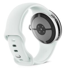Google Pixel Watch 5 AMOLED 41 mm Digital Touchscreen 4G Silber WLAN GPS