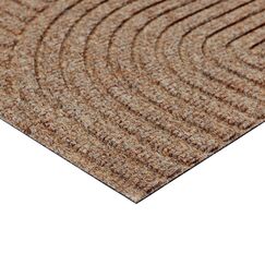wash+dry Dune Loop taupe Dekorative Fußmatte Draußen, Drinnen Rechteckig Graubraun