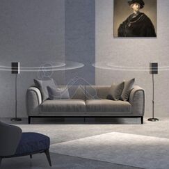 Audizio HTS12 Flur Stahl Schwarz