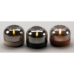 Konstsmide 1835-700 Elektrische Kerze LED, Farbe: Schwarz