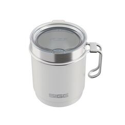 SIGG 6053.70 Reisebecher 300 ml Weiß Edelstahl, Farbe: Weiß