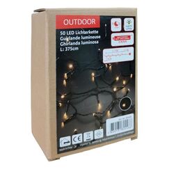 dameco 80448 Lichterkette 3,75 m 50 Lampen LED