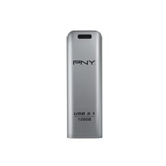 PNY FD128ESTEEL31G-EF USB-Stick 128 GB 3.2 Gen 1 (3.1 Gen 1) Edelstahl