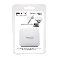 PNY AXP724 Kartenleser USB 2.0 Weiß