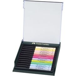 Faber-Castell 267420 Fineliner Fettdruck Mehrfarbig 12 Stück(e)
