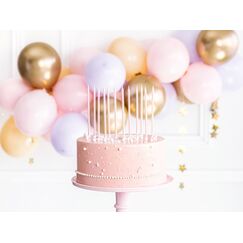 PartyDeco SCD-2-081J Kuchenkerze/Wunderkerze Pink 12 Stück(e)