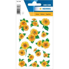 HERMA 3346 Dekorativer Aufkleber Papier Gelb, Schwarz, Grün, Orange Permanent 28 Stück(e)