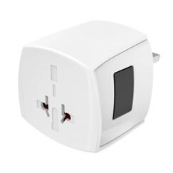 Hama MUV Micro Netzstecker-Adapter Universal Weiß