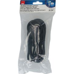 Max Hauri AG 119 255 119 Schwarz 2 m T12 C13-Koppler