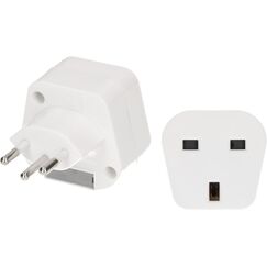 Max Hauri AG 178242 Netzstecker-Adapter T12 Typ G (VK) Weiß