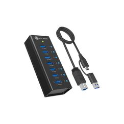 ICY BOX Club Hub 618 (7-Port, 10Gbps USB)