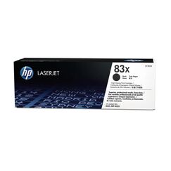HP 83X Schwarz Original LaserJet Tonerkartusche mit hoher Reichweite