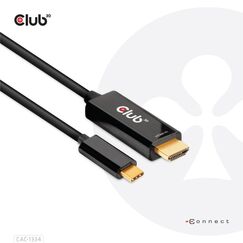 CLUB3D HDMI to USB Type-C 4K60Hz Active Cable M/M 1.8m/6 ft