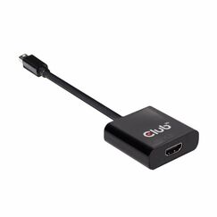 CLUB3D Mini DisplayPort 1.2 auf HDMI 2.0 UHD Aktiver Adapter