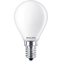 Philips by Signify Philips LED Lampe 4.3W (40W) E14, P45, 470lm, 2700K, matt