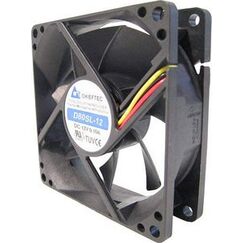 Chieftec AF-0825PWM Computerkühlsystem Computergehäuse Ventilator Schwarz