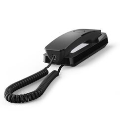 Gigaset DESK 200 Analoges Telefon Schwarz, Farbe: Schwarz