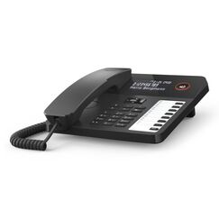 Gigaset DESK 600 Analoges Telefon Anrufer-Identifikation Schwarz