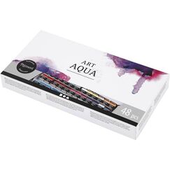 Creativ Company Art Aqua watercolour paints Farbe auf Wasserbasis Multi Palette 48 Stück(e)