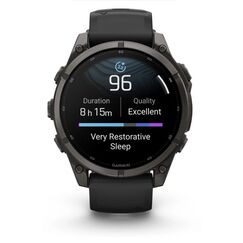 Garmin fēnix 9 3,56 cm (1.4") AMOLED 47 mm Digital 454 x 454 Pixel Touchscreen Titan WLAN GPS