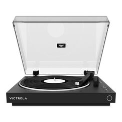 Victrola VPT-800-BLK Audio-Plattenspieler mit Riemenantrieb Schwarz