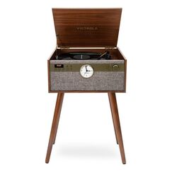 Victrola Century Signature+ Audio-Plattenspieler mit Riemenantrieb Walnuss
