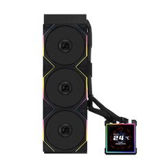 Lian Li HydroShift II LCD-S 360 TL Prozessor Flüssigkeitskühlung 12 cm Schwarz 1 Stück(e)