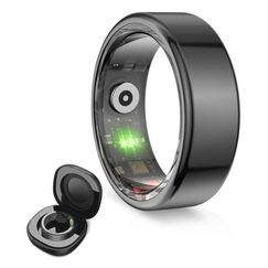 Ksix Saturn Nein Smart-Ring Aktivitäts-Tracker IP68 Schwarz